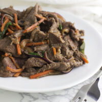 Beef Bulgogi recipe from acleanplate.com #paleo #glutenfree #aip