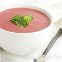 Cantaloupe Soup recipe from acleanplate.com #paleo #glutenfree #aip