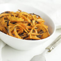Curly Sweet Potato Fries recipe from acleanplate.com #paleo #aip #glutenfree