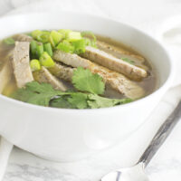 Pork Pho recipe from acleanplate.com #paleo #aip #glutenfree